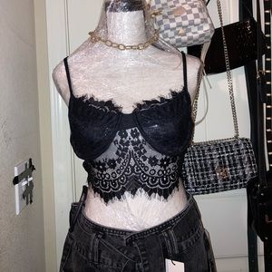 Black Lace Bralette